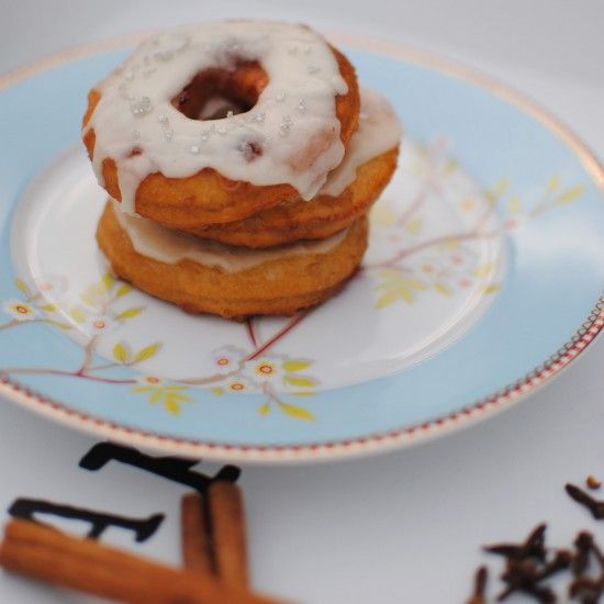 Rezeptbild: Orangen Gewürzdonuts