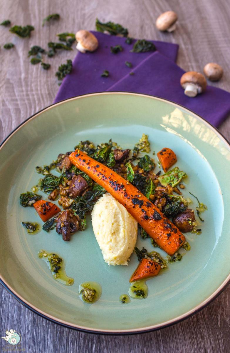 Rezeptbild: gebackene Ofenkarotte mit der besonderen Note