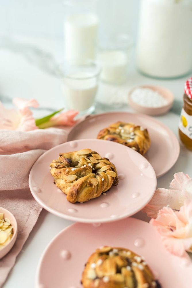 Rezeptbild: Quitten Mandels Buns
