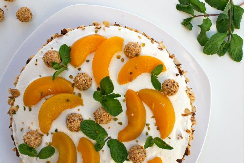 Rezeptbild: Giotto Pfirisch Torte