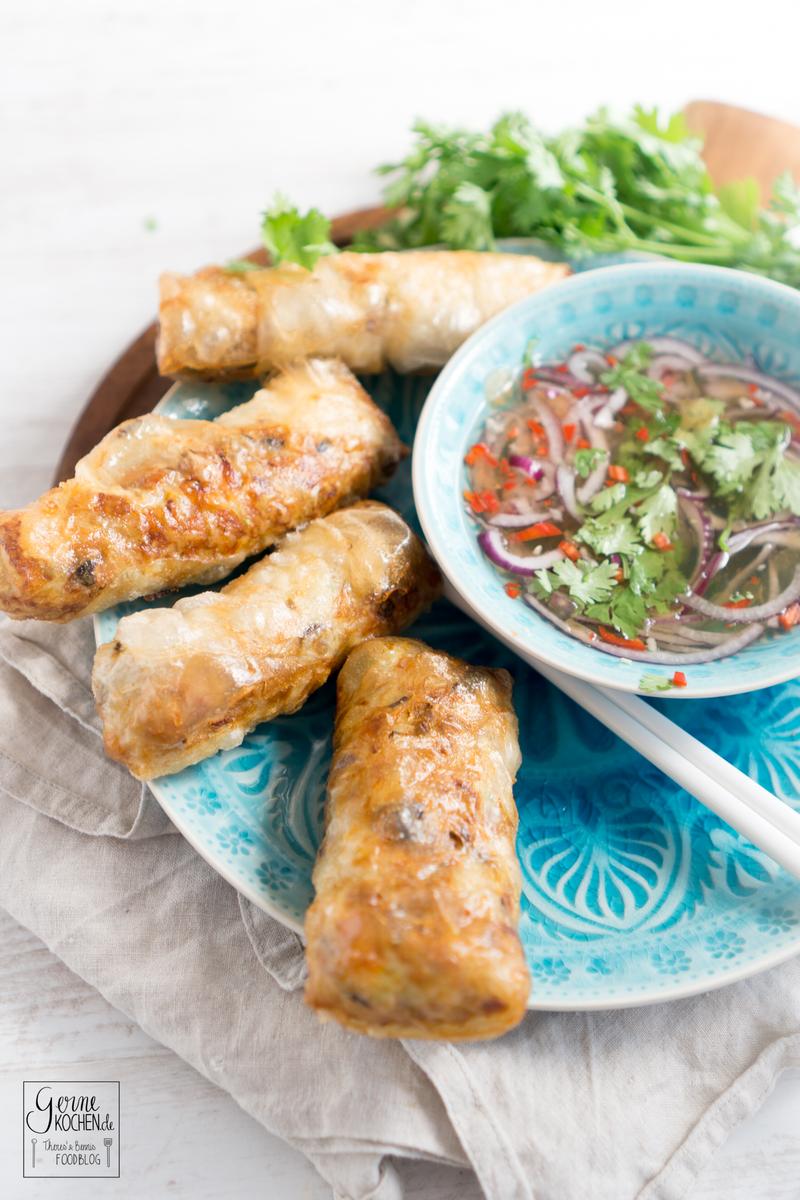 Rezeptbild: Vietnamesische Frühlingsrollen - Nem Sei Gòn