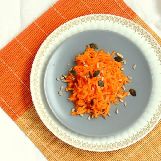 Rezeptbild: Karotten-Curry-Salat