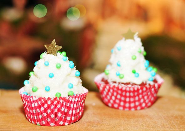Rezeptbild: Roter Samt Cupcake 
