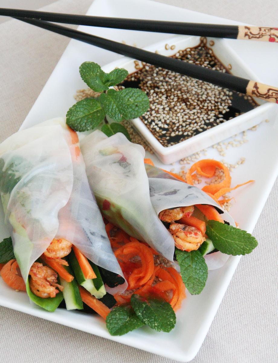 Rezeptbild: Sommerrollen