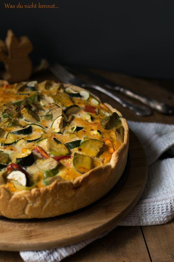 Rezeptbild: Gemüsequiche