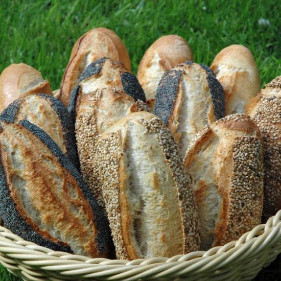 Rezeptbild: Baguette-Brötchen