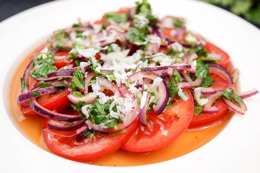 Rezeptbild: 3 Variationen Tomatensalat
