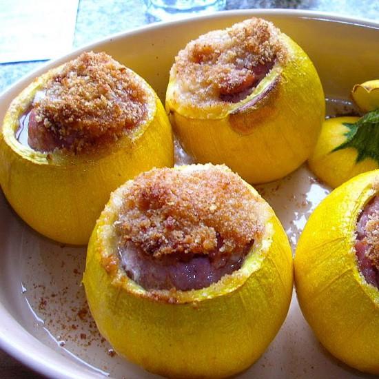 Rezeptbild: Gefüllte Zucchini