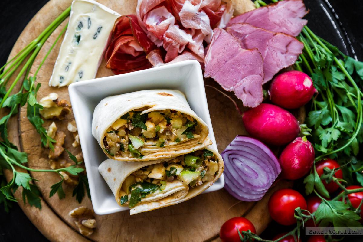 Rezeptbild: Bayerischer Burrito
