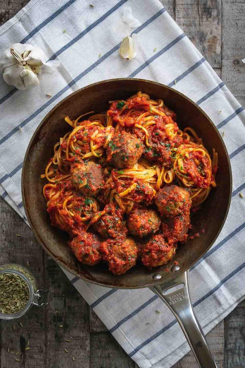 Rezeptbild: Spaghetti Meatballs