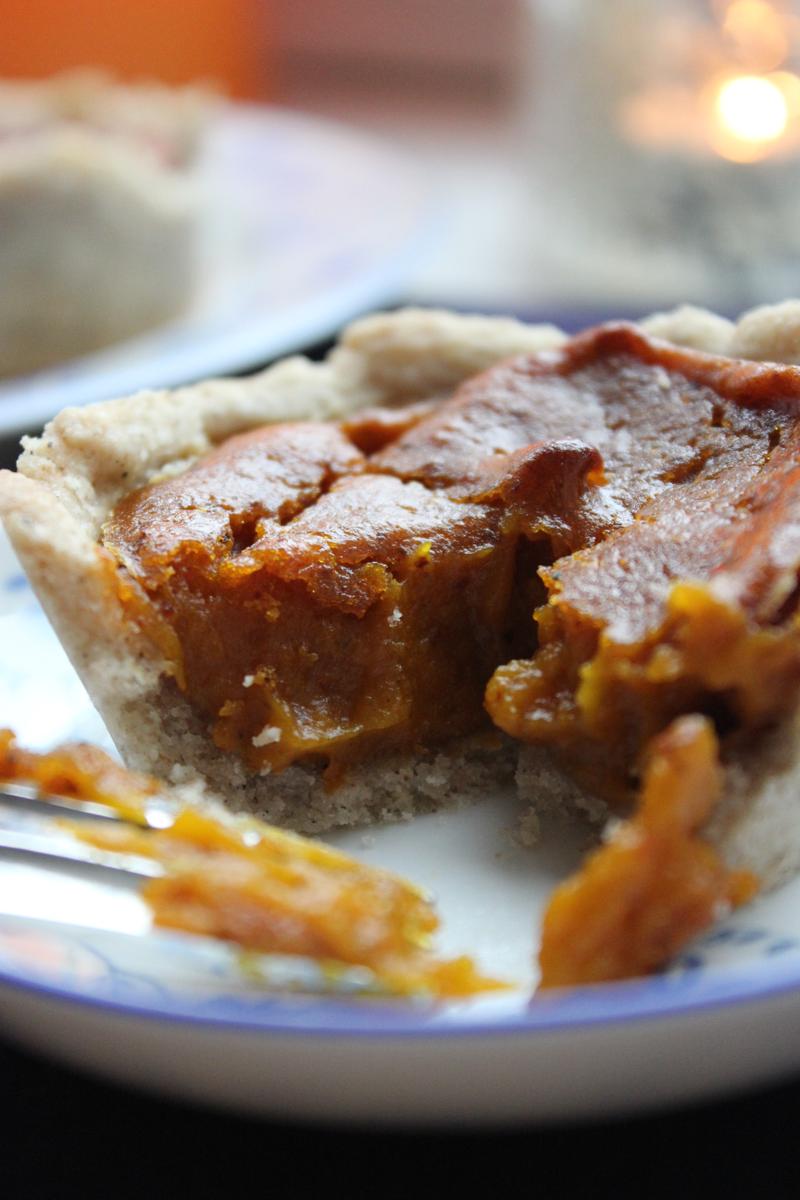 Rezeptbild: Pumpkin Pie Muffins. Vegan und glutenfrei.