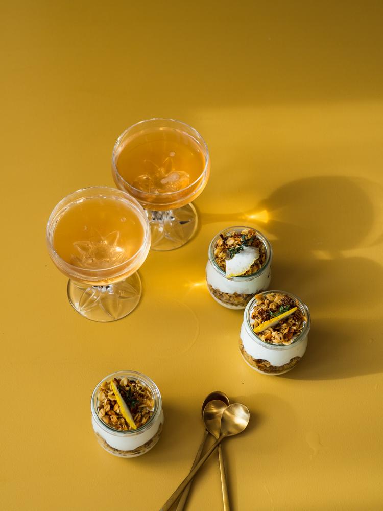 Rezeptbild: Zitronen-Thymian-Trifle