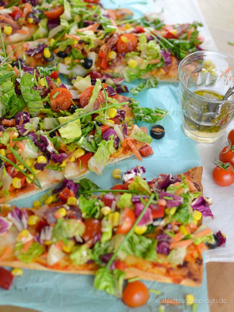 Rezeptbild: Chopped Salad Pizza