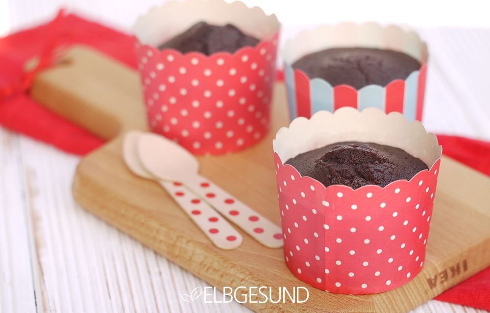 Rezeptbild: Wunder-Muffins: schokoladig, saftig und detox – glutenfrei und nur mit guten Zutaten!