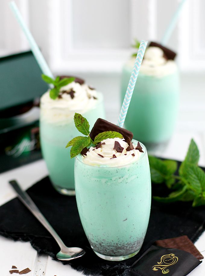 Rezeptbild: After Eight Milchshake