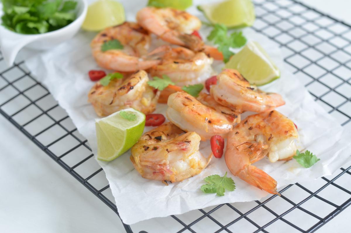 Rezeptbild: BBQ-Garnelen