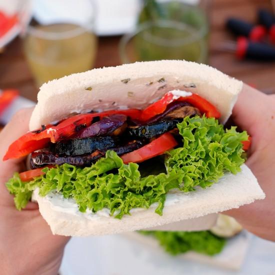 Rezeptbild: Grillgemüse-Tramezzini