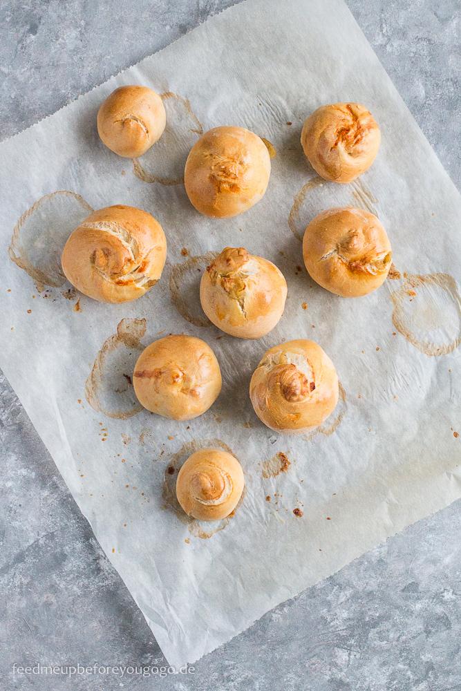 Rezeptbild: Knishes mit Süßkartoffelfüllung