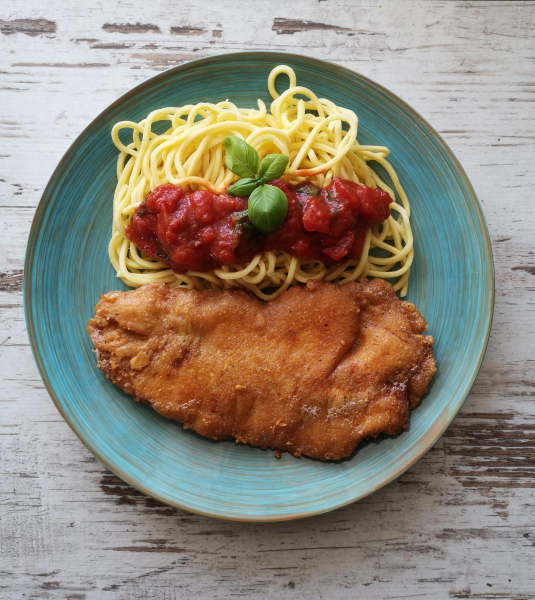 Rezeptbild: Piccata Milanese von der Gebirgsforelle