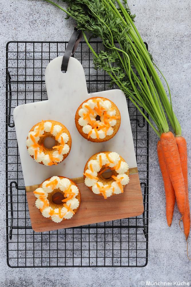 Rezeptbild: Carott Cake Donuts