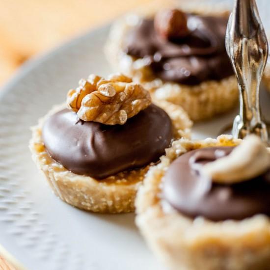 Rezeptbild: Schokolade küsst Erdnuss
