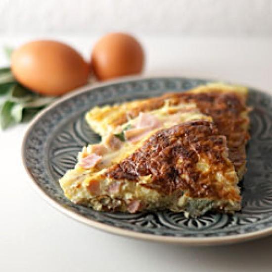 Rezeptbild: Schinken-Salbei-Frittata