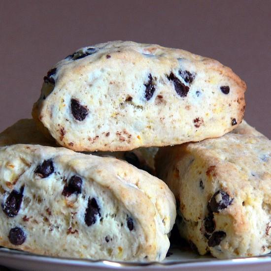 Rezeptbild: Schoko-Orangen-Scones