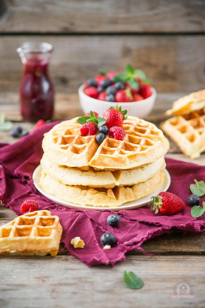 Rezeptbild: Quarkwaffeln