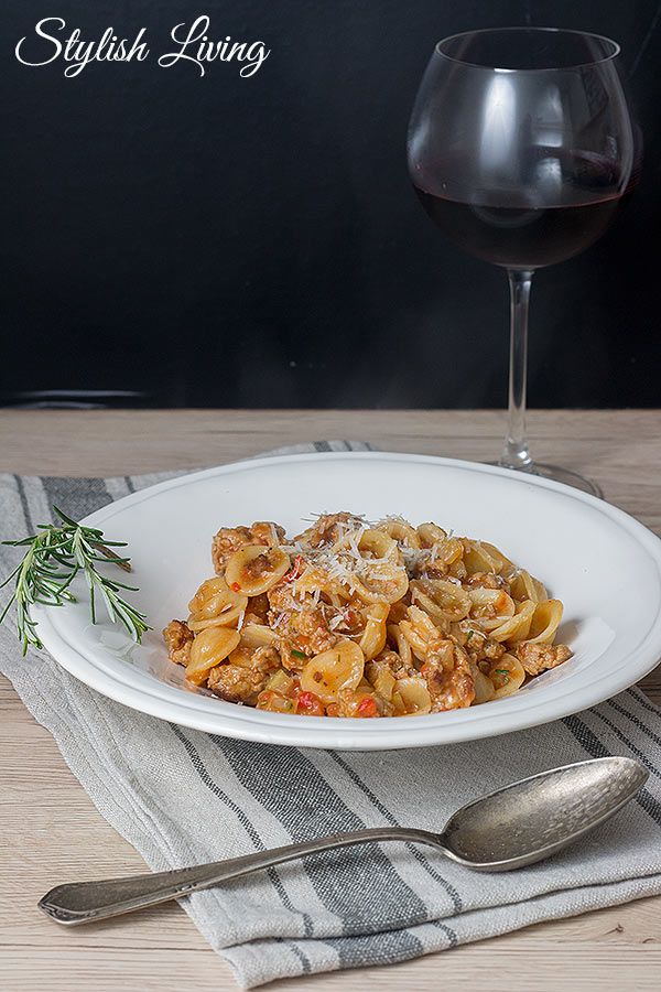 Rezeptbild: Orecchiette mit Salsiccia