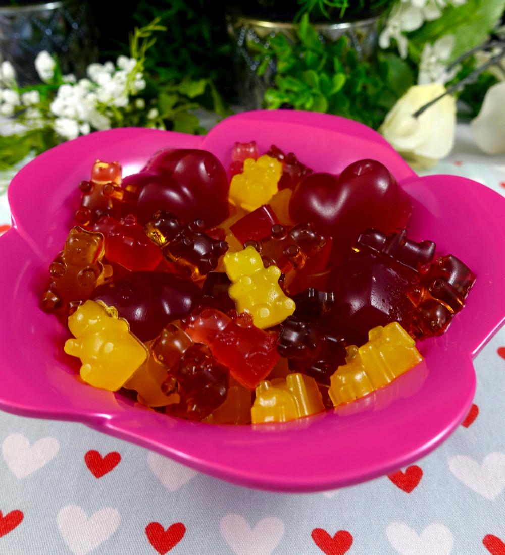 Rezeptbild: Gummibärchen ohne Zucker