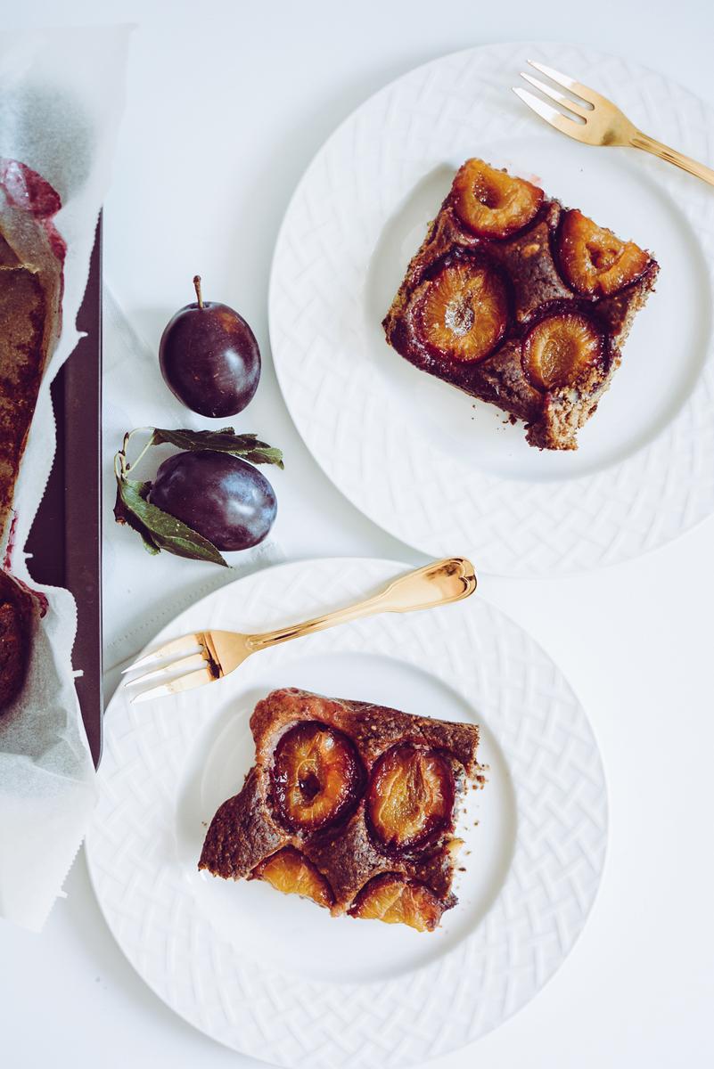 Rezeptbild: Zwetschgen-Blechkuchen