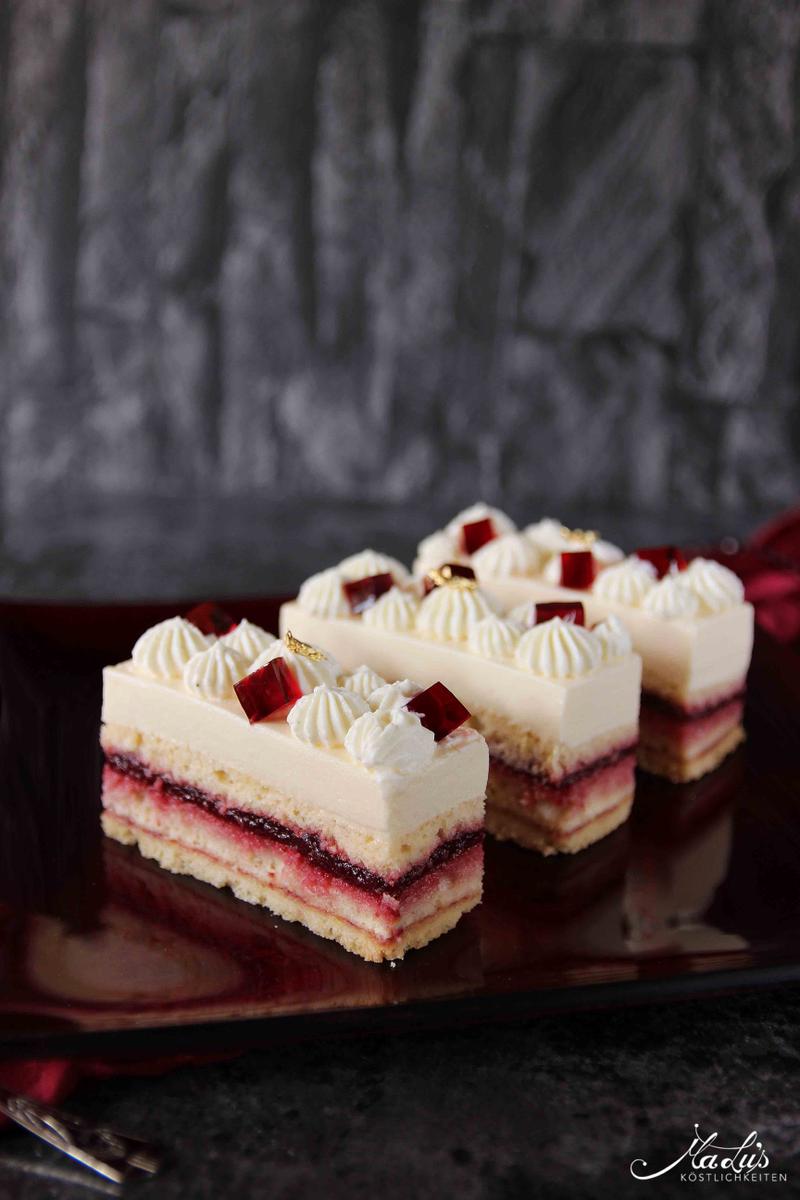 Rezeptbild: Kirsch-Cheesecake Schnitten