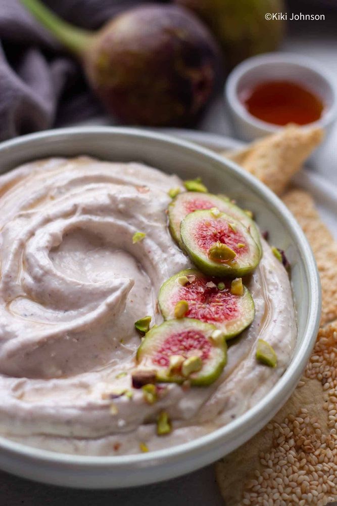 Rezeptbild: Feigen Dip mit Honig