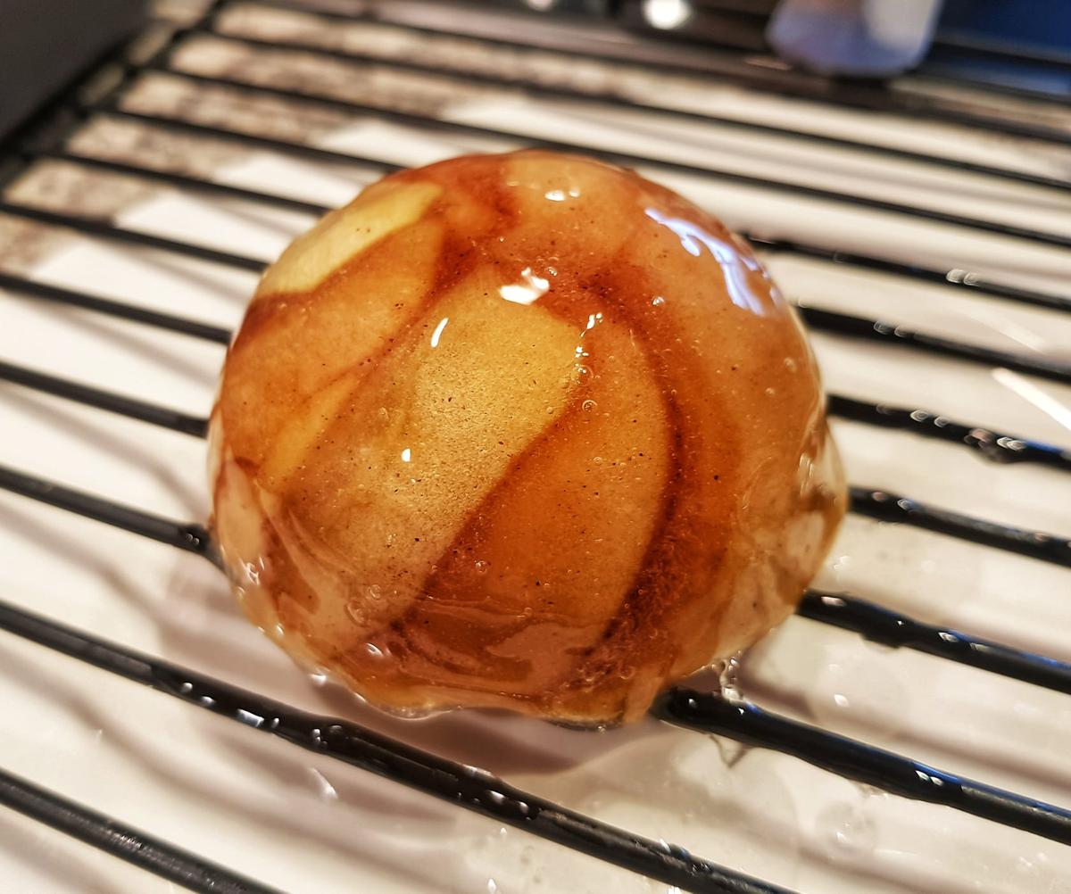 Rezeptbild: Apfel Karamell Kuppel