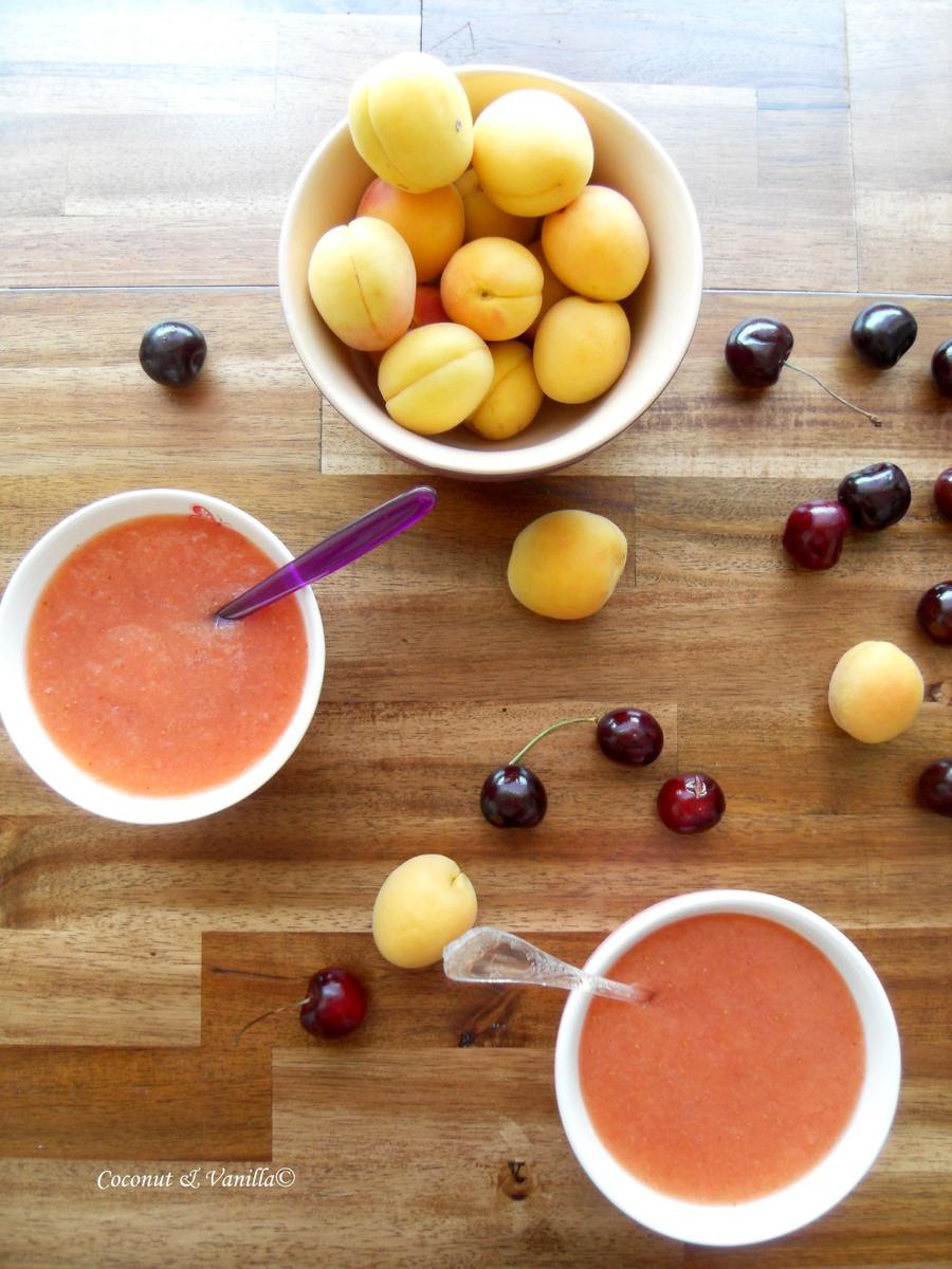 Rezeptbild: Erdbeer-Melonen-Süppchen