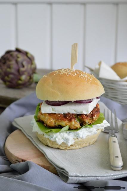 Rezeptbild: Bärlauch Fisch Burger 