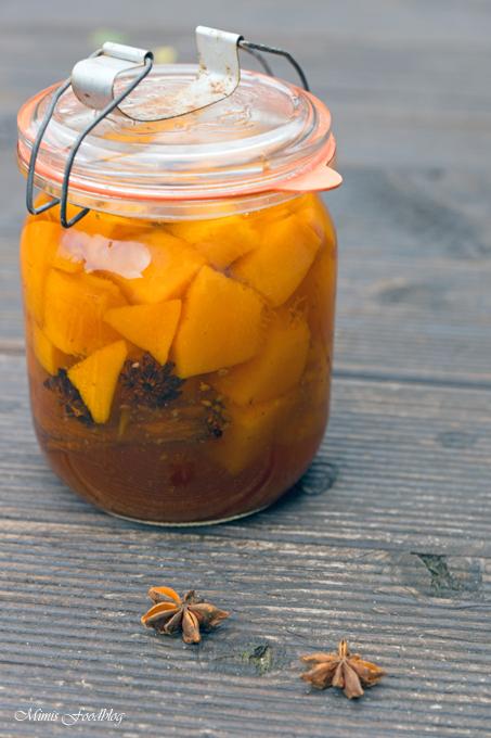 Rezeptbild: Würz-Kürbis im Glas