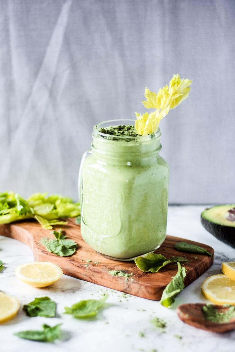 Rezeptbild: Veganer grüner Smoothie