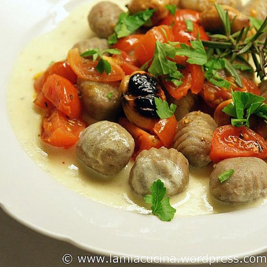 Rezeptbild: Kastanien Gnocchi