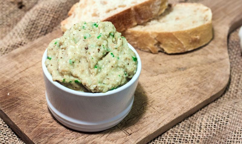 Rezeptbild: Griechische Melitzanosalata (Auberginencreme)