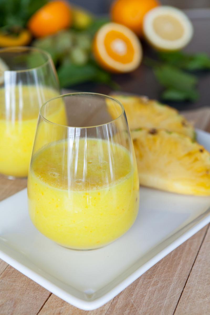 Rezeptbild: Ananas-Fenchel-Smoothie