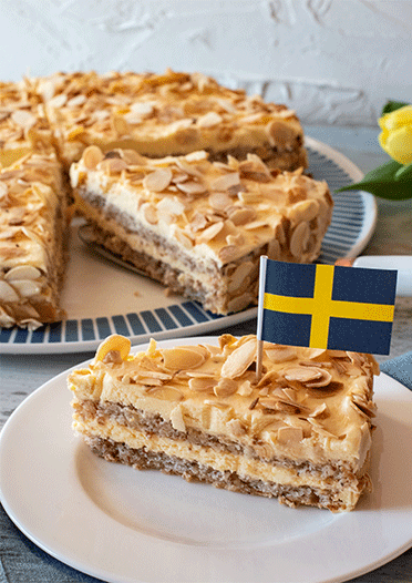 Rezeptbild: Schwedische Mandeltorte