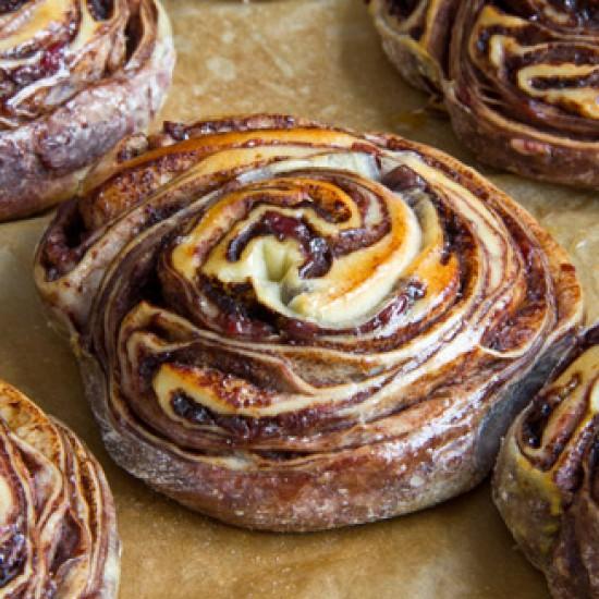 Rezeptbild: Herforder Schoko-Kirsch-Wirbel