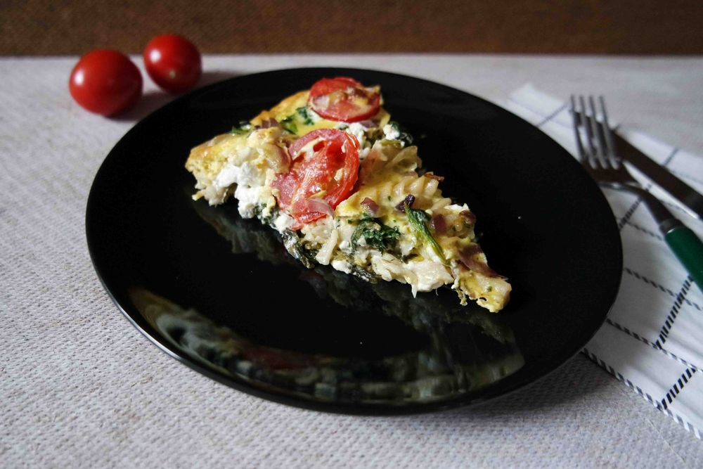 Rezeptbild: Nudel-Tortilla