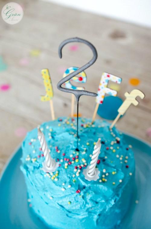 Rezeptbild: Vegane Torte für den 1. oder 2. Geburtstag #haushaltszuckerfrei