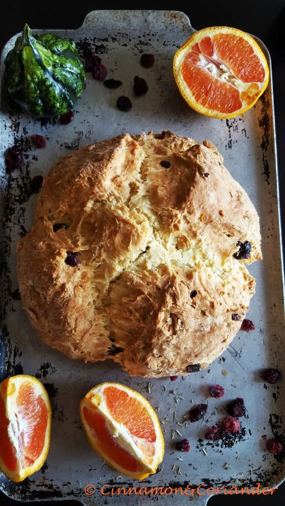 Rezeptbild: Cranberry Orange Soda Bread