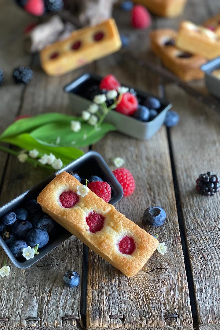 Rezeptbild: Beeren – Financiers aus Frankreich