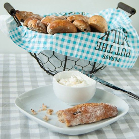 Rezeptbild: Walnuss-Cranberry Brotsticks zum Frühstück
