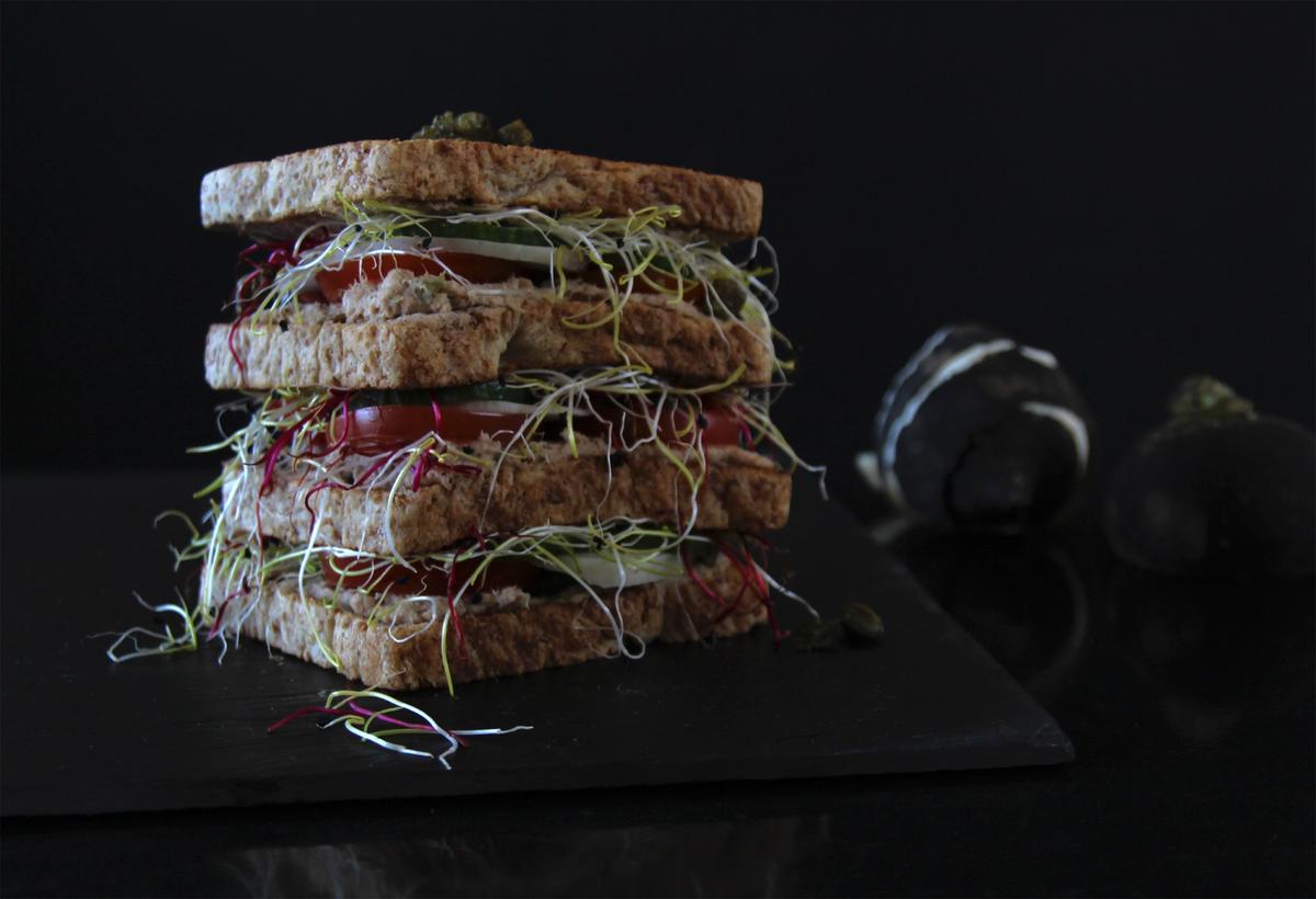 Rezeptbild: Sandwich mit Thunfisch - Creme