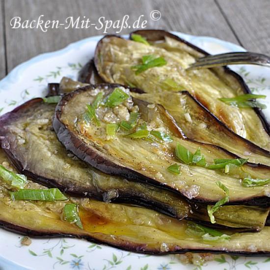 Rezeptbild: Marinierte Aubergine